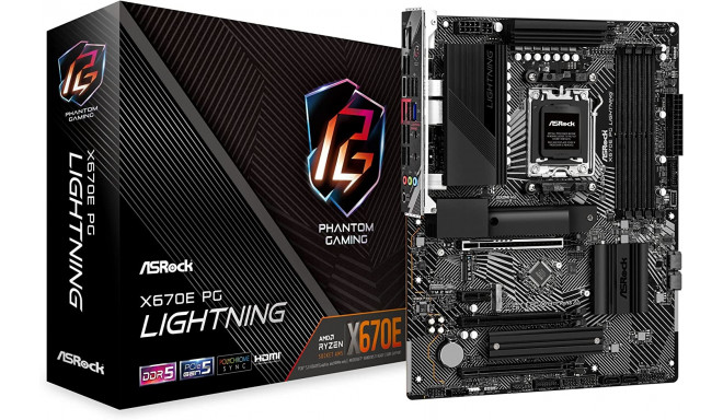 ASRock X670E PG Lightning, Motherboard - AM5