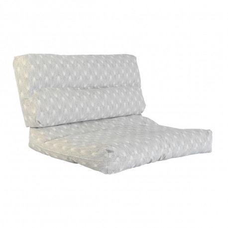 Padi DKD Home Decor Põranda Valge Roheline Helehall Bambus Alumiinium 120 x 80 x 16 cm