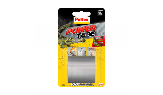 Duct tape Pattex power tape Grey (5 m x 50 cm)