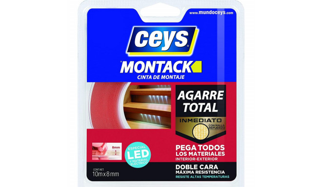 Adhesive Tape Ceys Montack (10 m x 8 mm)