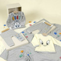 Children’s Tracksuit Looney Tunes Grey (1 Month)