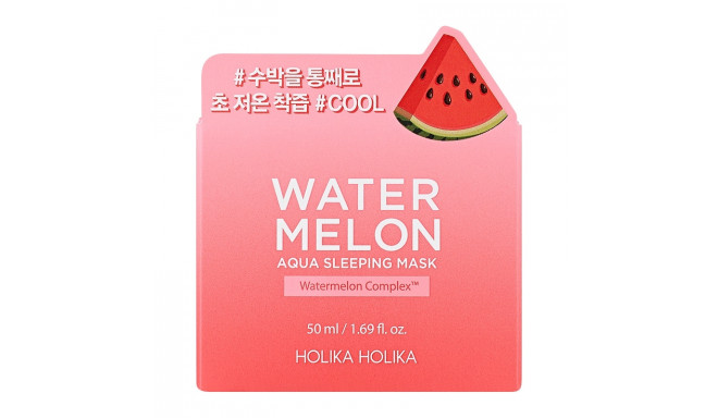 Holika Holika Ночная маска Watermelon Aqua Sleeping Mask