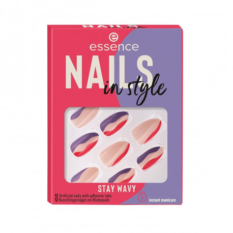 Mākslīgie nagi Essence Nails In Style Stay wavy