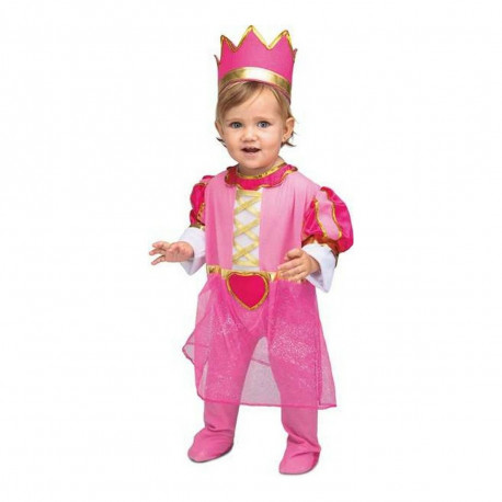 Costume for Babies My Other Me Pink Princess - 7-12 Months