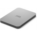 LaCie external hard drive 2TB Mobile Drive USB-C (2022), moon silver
