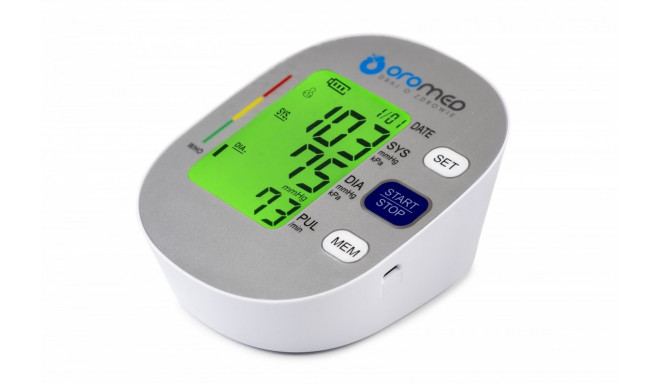 Upper arm blood pressure monitor ORO-BP2 PRO