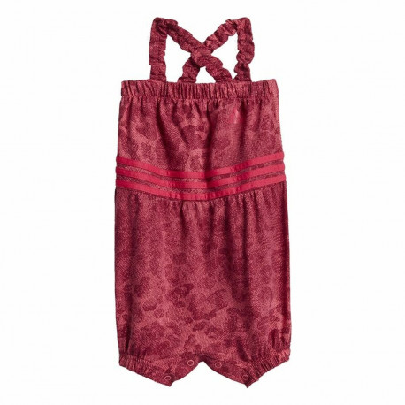 Kids Jumpsuit Adidas Favorites Girl Red - 3-6 Months