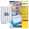 Adhesives/Labels Avery Transparent 210 x 297 mm 25 Sheets