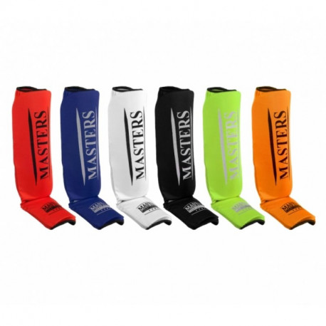 Flexible shin guards NS-B4 08164-02M (pomarańczowy+M)
