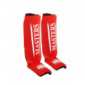 Flexible shin guards NS-B4 08164-02M (niebieski+L)