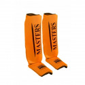 Flexible shin guards NS-B4 08164-02M (pomarańczowy+M)