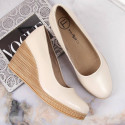 Pumps on the wedge Filippo W PAW339C beige (40)