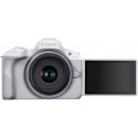 Canon EOS R50 + 18-45mm, white