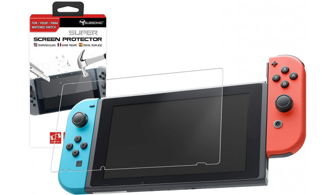 Subsonic Super Screen Protector Tempered Glass for Nintendo Switch