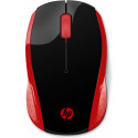 HP mouse 200, red