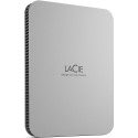 LaCie external hard 4TB Mobile Drive USB-C (2022), moon silver