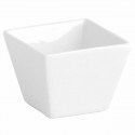 Snack tray Quid Chef Ceramic White (7,5 cm) (Pack 12x)