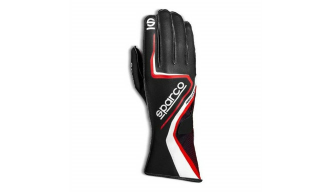 Men's Driving Gloves Sparco Record 2020 Melns