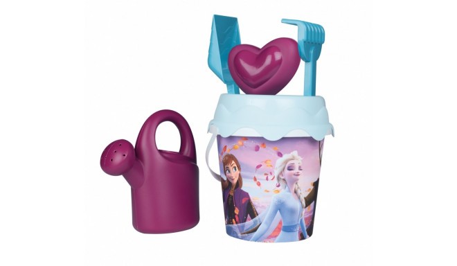 Bucket with accessories 17 cm, Frozen