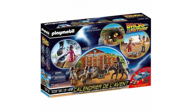 Рождественский календарь Playmobil 70576 Back to the future III