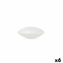 Kauss Quid Select Valge Plastmass (13 x 11 x 3,5 cm) (6 Ühikut)