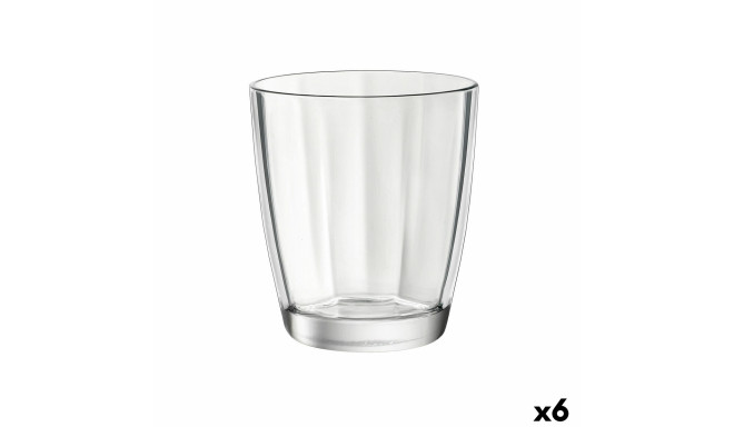 Glass Bormioli Rocco Pulsar Transparent Glass (390 ml) (6 Units)