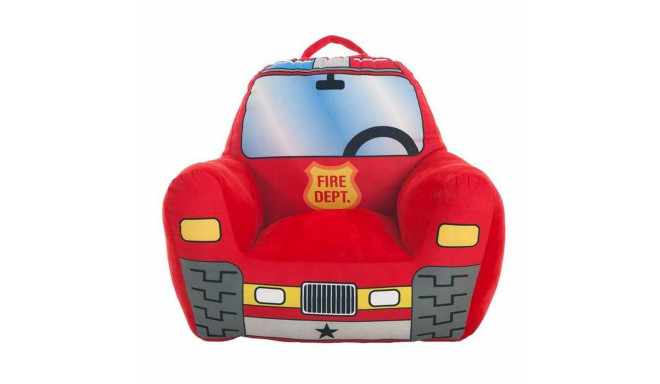 Child's Armchair Fire Engine 52 x 48 x 51 cm Red Acrylic (52 x 48 x 51 cm)