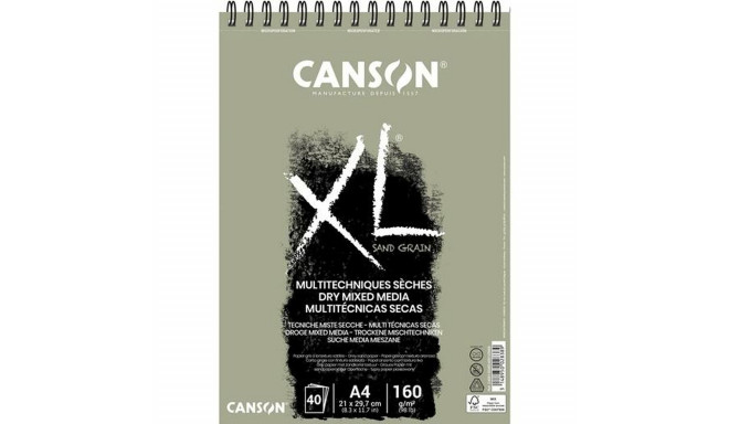 Drawing Pad Canson Touch XL Grey A4 210 x 297 mm