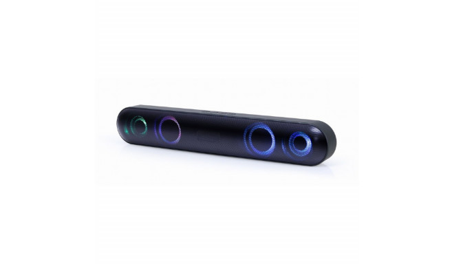 Portable Bluetooth Speakers GEMBIRD SPKBT-BAR400L Black