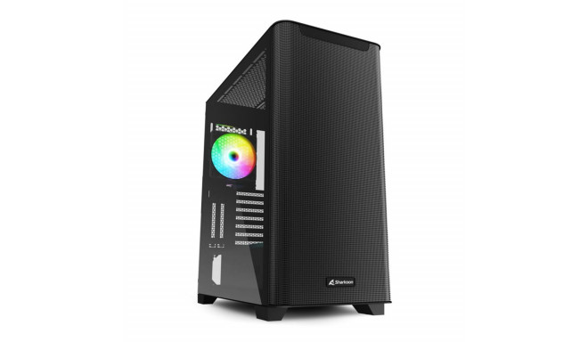 ATX Pus-torņveida Kārba Sharkoon M30 RGB ATX E-ATX Melns