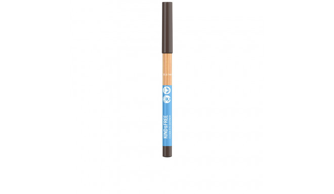 RIMMEL LONDON KIND & FREE clean eye definer #002-pecan 1,1 gr