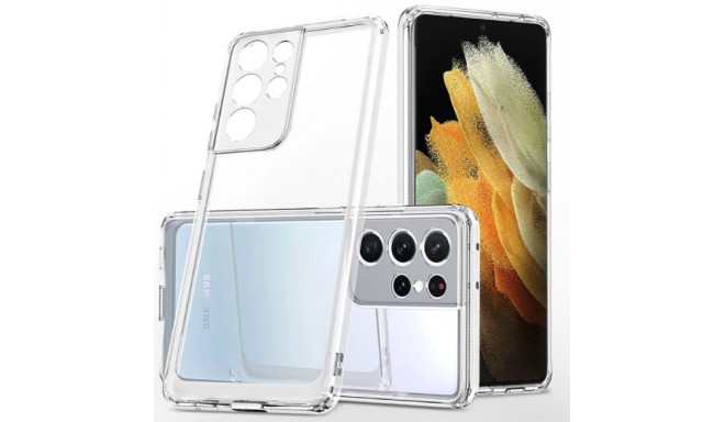 Fusion Precise Back Case 2mm protect silicone case Samsung S908 Galaxy S22 Ultra läbipaistvale