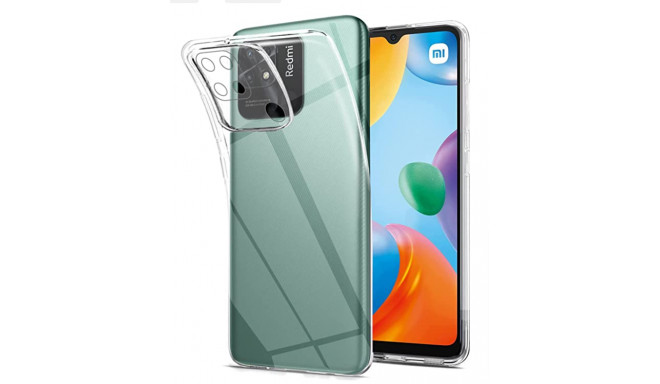 Fusion Precise Back Case 2mm protect silicone case Xiaomi Poco M4 Pro läbipaistvale