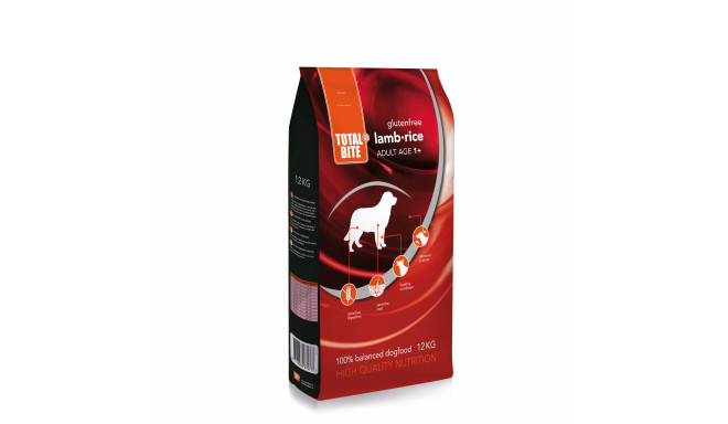 Total Bite Lamb & Rice koeratoit,gluteenivaba 12kg