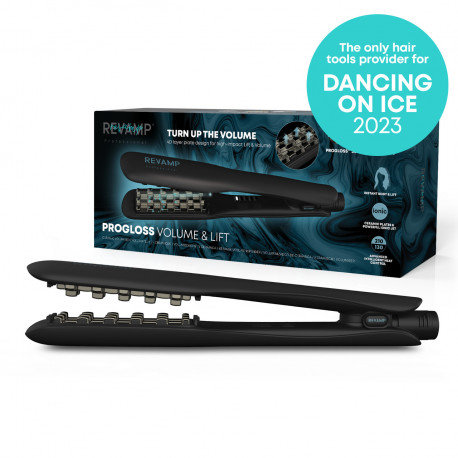 Revamp VL-2000-EU Progloss Volume & Lift Ceramic Hair Curler Black