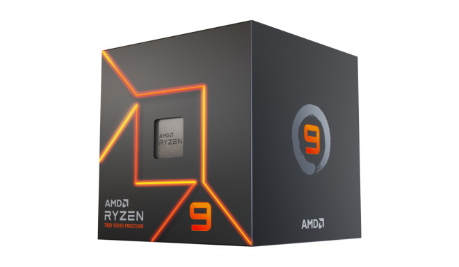 AMD CPU Desktop Ryzen 9 12C/24T 7900 (5.4GHz Max Boost,76MB,65W,AM5) box, with Radeon Graphics and W
