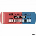 Dzēšgumija Faber-Castell Sarkans Zils (40 gb.)