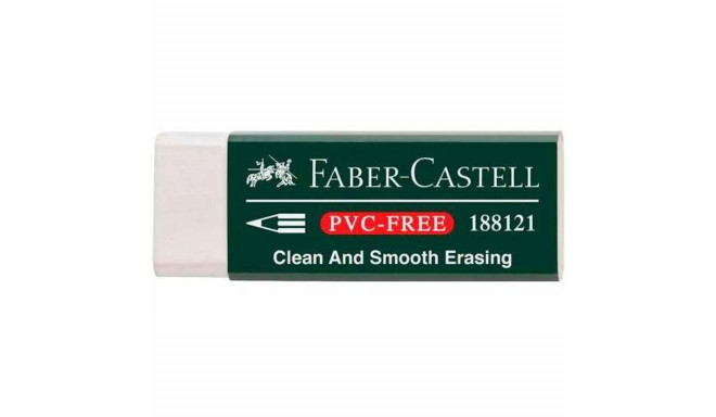 Eraser Faber-Castell White (20 Units)