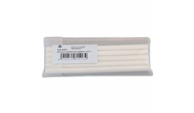 Eraser Milan Replacement White Ø 7 mm (5 Units)