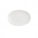 Serving Platter Ariane Vital Coupe Oval Ceramic White (Ø 21 cm) (12 Units)