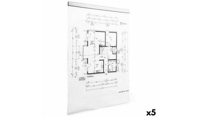 Kaablikinnitus Durable Durafix Rail Isekleepuv Magnetiline Hõbedane (5 Ühikut)