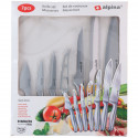 Alpina - Set of stainless steel knives 7 pcs.