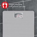 Salter 433 SVDR Mechanical Bathroom Scale Silver