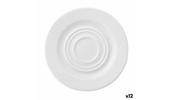 Plate Ariane Prime Breakfast Ceramic White (Ø 15 cm) (12 Units)