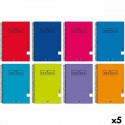 Notebook Papyrus A4 80 Sheets 90 g/m² (5 Units)