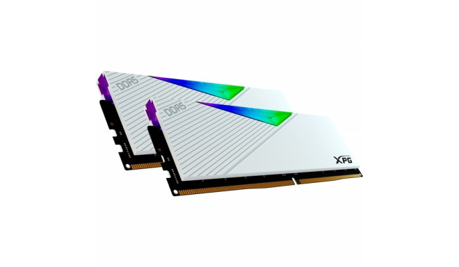 Adata RAM DDR5 32GB 6000 CL 30 Dual-Kit DIMM AX5U6000C3016G-DCLAR Lancer RGB XMP White