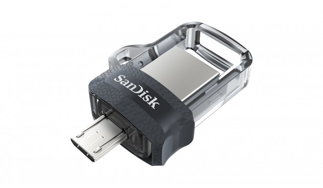 Sandisk Ultra Dual m3.0 USB flash drive 64 GB USB Type-A / Micro-USB 3.2 Gen 1 (3.1 Gen 1) Black,Sil