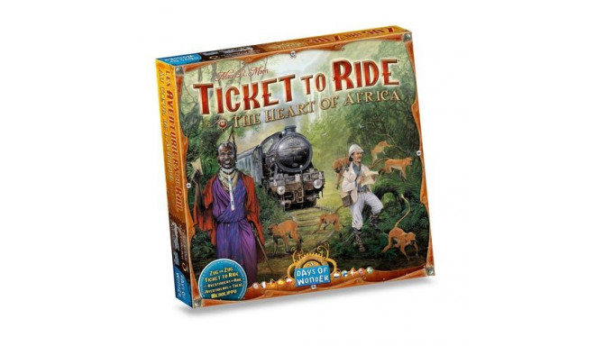 Days of Wonder Ticket To Ride Map Collection: The Heart of Africa Board game Family