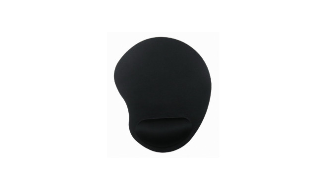 Gembird Gel Soft Wrist mouse pad with arm rest black