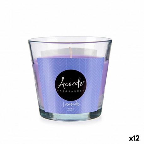 Scented Candle Acorde 1265-50H 1265-50H Lavendar 120 g (12 Units)